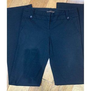 The Limited Exact Stretch Black Pants Low Rise 4 LONG